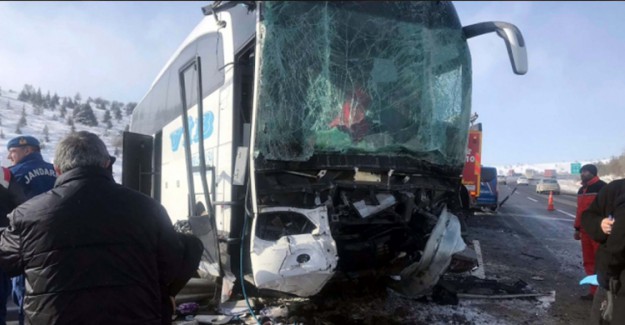 Ankara Yolunda Feci Kaza, 1 Kişi Hayatını Kaybetti