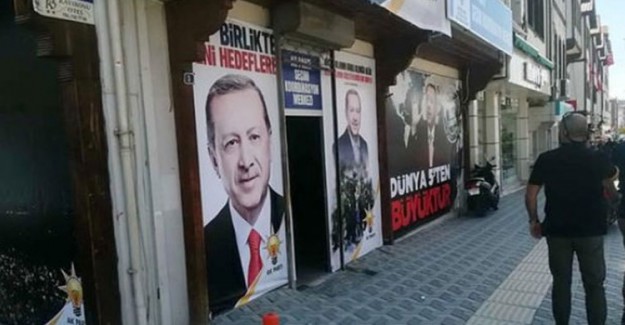 Ankara'da AK Parti Seçim Merkezi Kurşunlandı