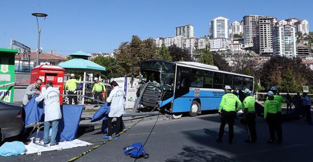 Ankara'da Durakta Bekleyen Yayalara Çarparak 4 Kişinin Ölümüne Sebep Olan Şoför Tutuklandı