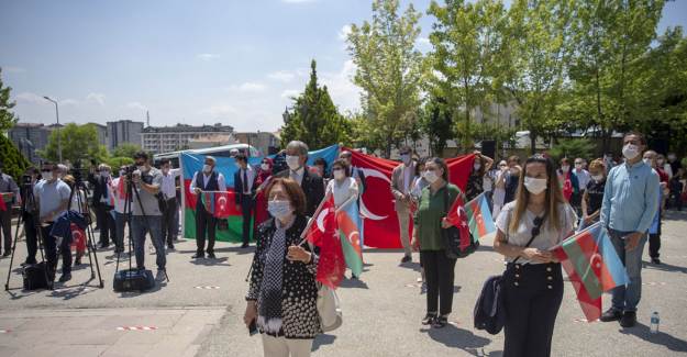 Ankara'da Ermenistan'ın Azerbaycan'a Yönelik Saldırılarına Tepki