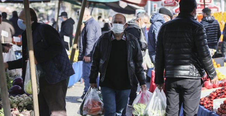 Ankara'da Kısıtlamanın Ardından Semt Pazarlarında Yoğunluk!