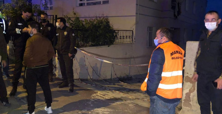 Ankara’da Vatandaşlar Geceyi Sokakta Geçirdi! Otoparkı Çöken 3 Katlı Bina Boşaltıldı