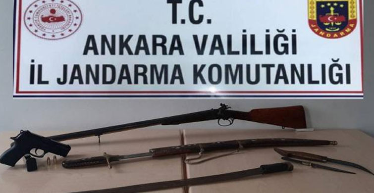 Ankara'da Yasa Dışı Silah Satmaya Çalışan Kişi Yakalandı