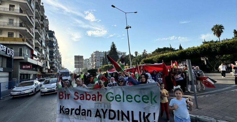 Antalya, Isparta ve Burdur'da Filistin'e Dayanışma Gösterileri