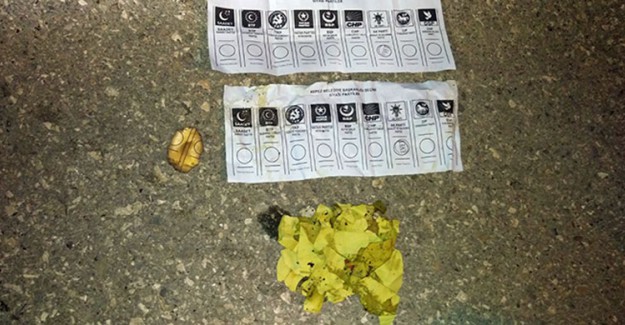 Antalya'da AK Parti Oyları Çöpte Bulundu