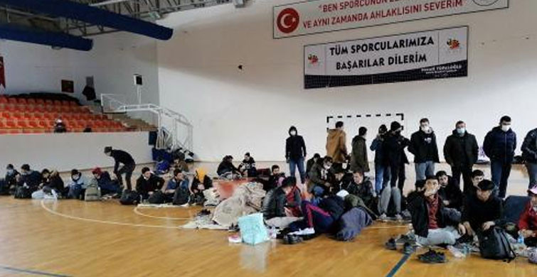Antalya'da Kaçak Göçmen Operasyonu