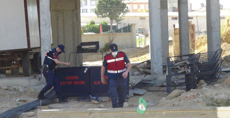 Antalya’da Kalıp Ustası 3 Katlı İnşaattan Düşerek Öldü
