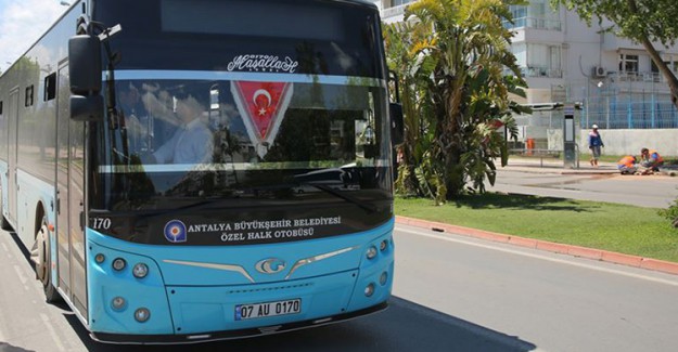 Antalya'da Toplu Taşımaya Zam Yapıldı  