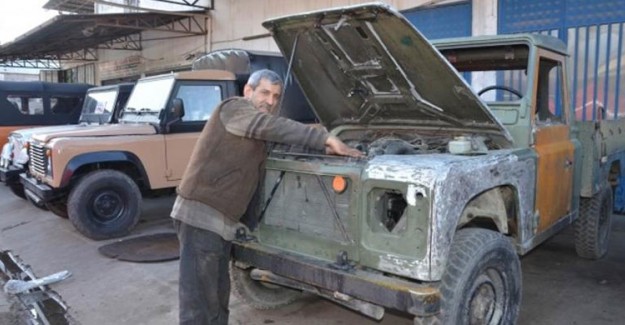 Araba Tamircisi Turgut Karapesitil'den 'Tamir Sanatı'