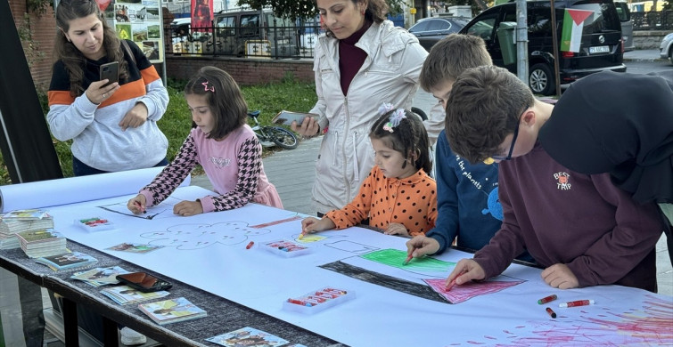 Ardahan ve Erzincan'dan Filistinli Çocuklara Destek