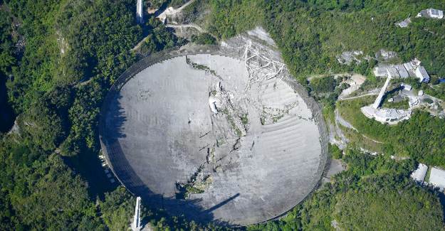 Arecibo Gözlemevi Çöktü 