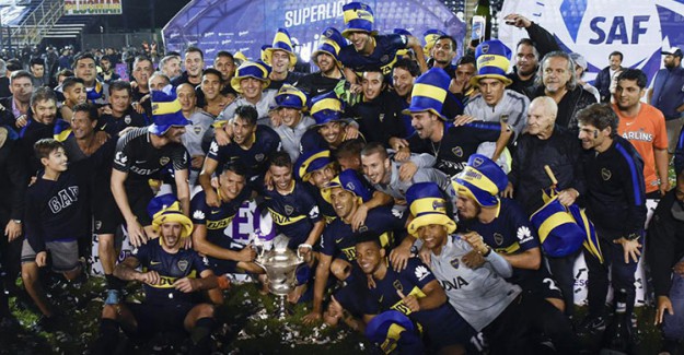 Arjantin'de Şampiyon Boca Juniors!