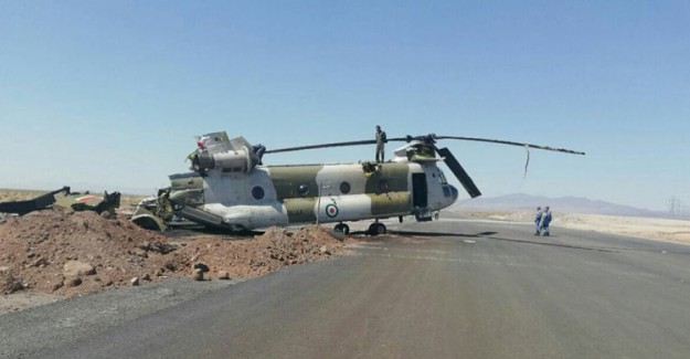 Askeri Helikopter Düştü! 5 Asker Yaralandı