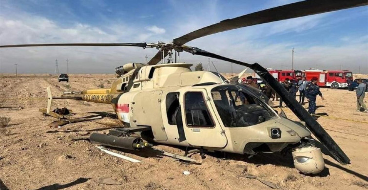 Askeri helikopter düştü: 5 kişi hayatını kaybetti