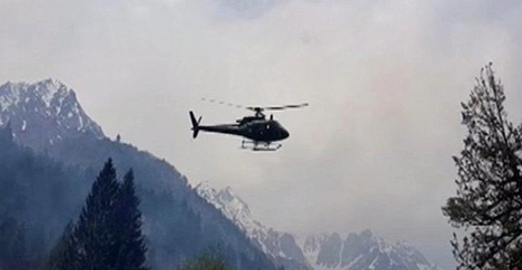 Askeri Helikopter Düştü! İki Pakistanlı Pilot Hayatını Kaybetti