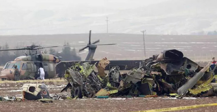 Askeri helikopter düştü: Ölü ve yaralılar var