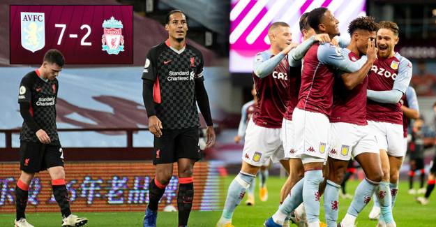 Aston Villa’dan Liverpool’a Tarihi Fark! 7 - 2