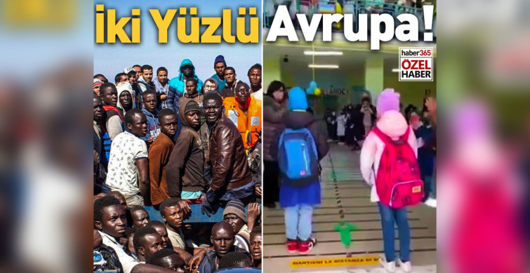 Avrupa yine bildiğimiz gibi! İşte İtalya'nın iki farklı yüzü!