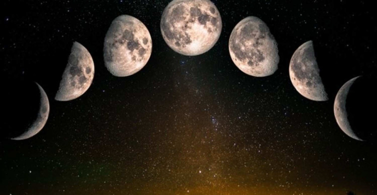 Ay Güneş ile Dünya arasında kaldığında hangi evrede olur? Ayın kaç ana kaç ara evresi vardır? Ayın ana ve ara evreleri