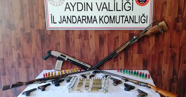 Aydın'da Silah Kaçakçılarına Yapılan Operasyonda 5 Kişi Gözaltına Alındı