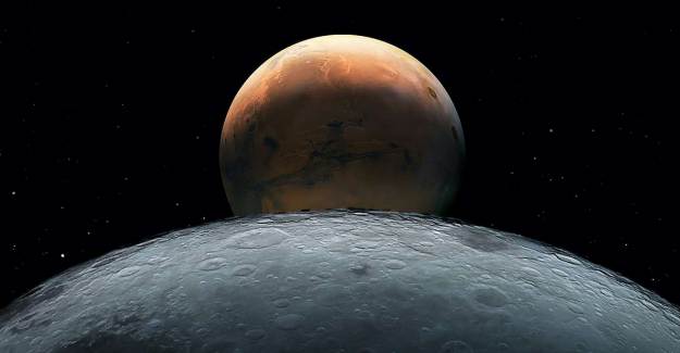 Ay’ın Kayıp Kardeşi Mars’ın Arkasında Ortaya Çıktı