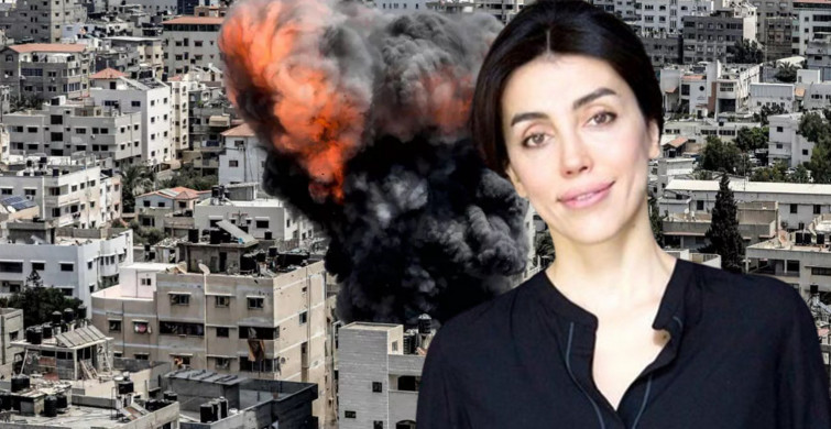Azra Kohen’in akılalmaz Filistin açıklamasına tepki yağdı: Çocuklarını bilerek bombaların altına atıyorlar…