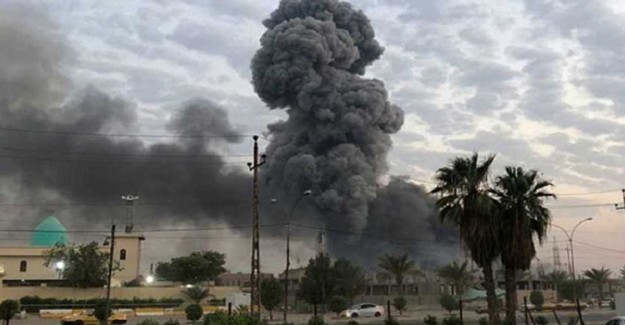 Bağdat'daki ABD Elçiliğine Füzeli Saldırı Yapıldı