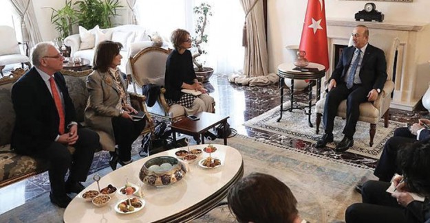 Bakan Çavuşoğlu BM Raportörü Callamard ile Bir Araya Geldi 