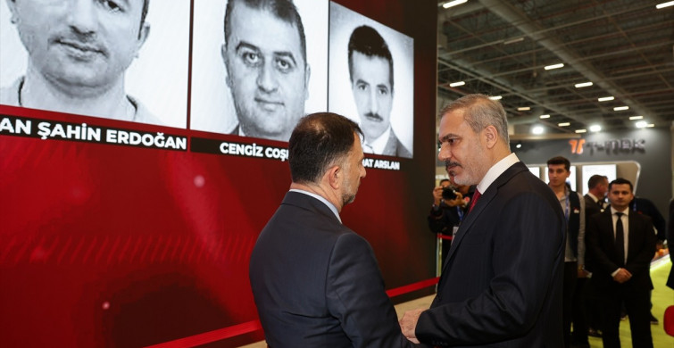 Bakan Fidan, SAHA EXPO Fuarı'nı Ziyaret Etti