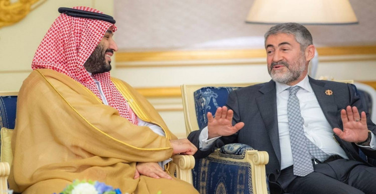 Bakan Nebati’den önemli temas: Suudi Arabistan Prensi Selman ile görüştü