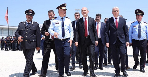 Bakan Soylu'dan Arnavut Çevik Kuvvet Polislerine Eğitim Komutu