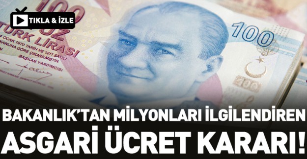 Asgari Ücret Ne Zaman Açıklanacak 2021?