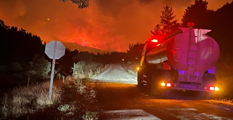 Bakanlıktan Uşak açıklaması: Orman yangını kontrol altına alındı