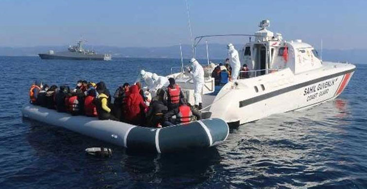 Balıkesir’de 106 Kaçak Göçmen Sahil Güvenliği Tarafından Kurtarıldı