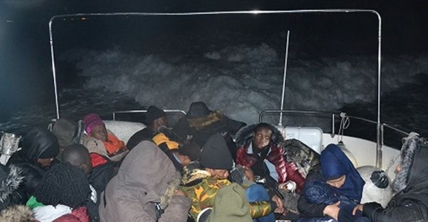 Balıkesir'de 65 Düzensiz Göçmen Yakalandı