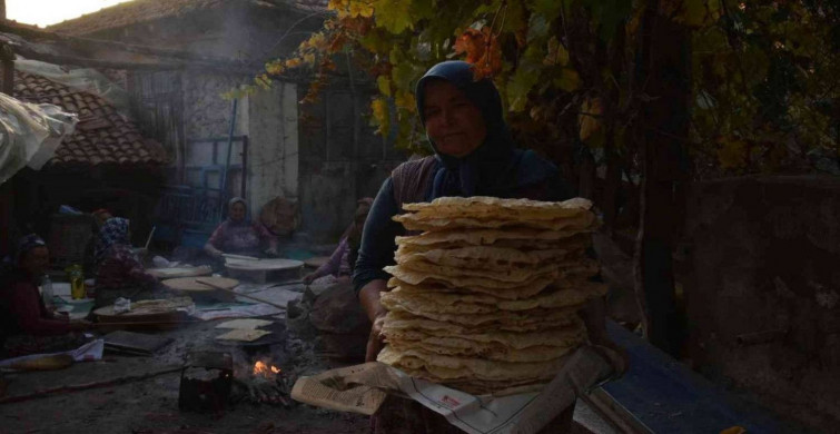 Balıkesir’de gelenek sürüyor: Para yerine imece usulüyle yapılıyor