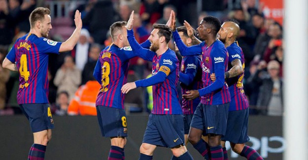 Barcelona Levante’yi Farklı Geçti, Çeyrek Finale Kaldı!