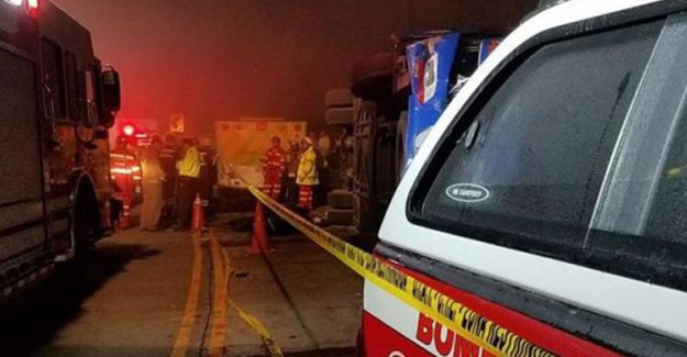 Barcelona Taraftarlarını Taşıyan Otobüs Kaza Yaptı! 12 Taraftar Hayatını Kaybetti