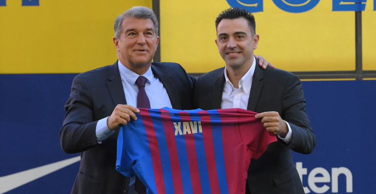 Barcelona'nın Yeni Teknik Direktörü Xavi Hernandez'den İmza Töreninde Çarpıcı Açıklamalar!