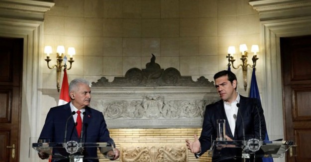 Başbakan Yıldırım, Yunanistan Başbakanı Çipras ile Görüştü