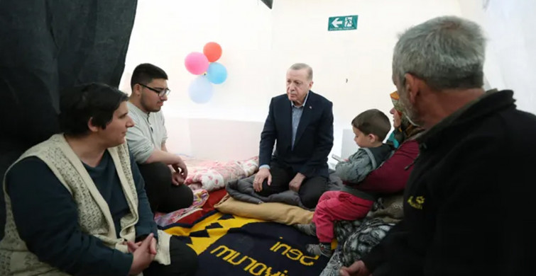 Başkan Erdoğan açıkladı: Depremzedeye yarından itibaren 15 bin lira yardım yatırılacak