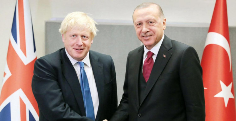 Başkan Erdoğan ile İngiltere Başbakanı Johnson arasında kritik görüşme! Çözüm yolları arandı!