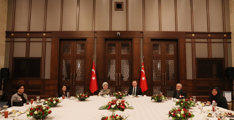 Başkan Erdoğan Şehit Aileleri İle İftar Yemeğinde