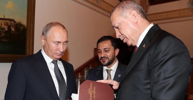 Başkan Erdoğan'dan Vladimir Putin'e Manalı Hediye 