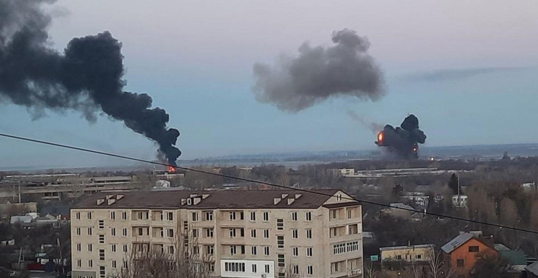 Başkent Kiev’e füze saldırısı! Patlama sesleri ile uyandılar