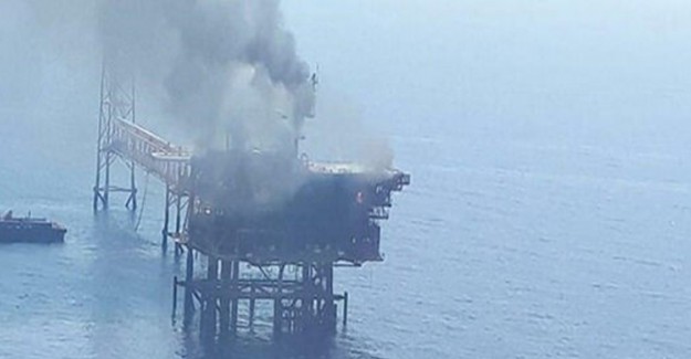 Basra Körfezi'nde Petrol Çıkarma Tesisinde Patlama