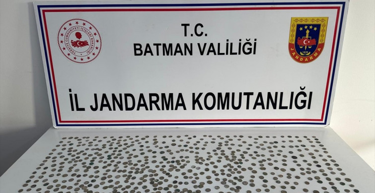 Batman'da Tarihi Eser Kaçakçılığı Operasyonu: 640 Sikke Ele Geçirildi