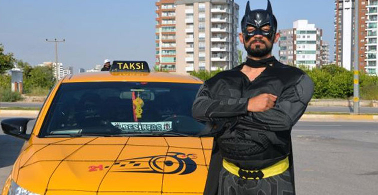 Batman Kıyafetli Taksici
