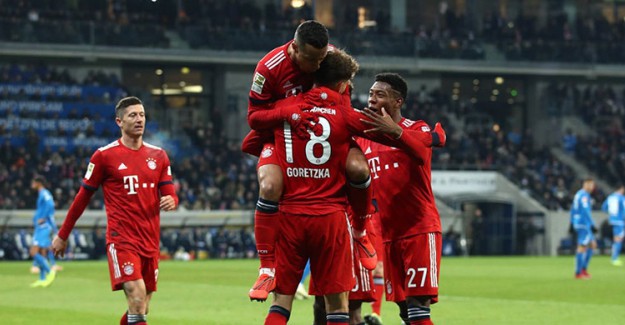 Bayern Münih, Hoffenheim Deplasmanında 3 Attı, 3 Aldı! 