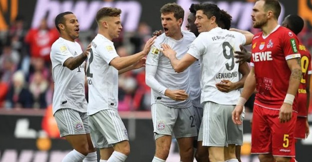 Bayern Münih, Köln'ü Farklı Geçti